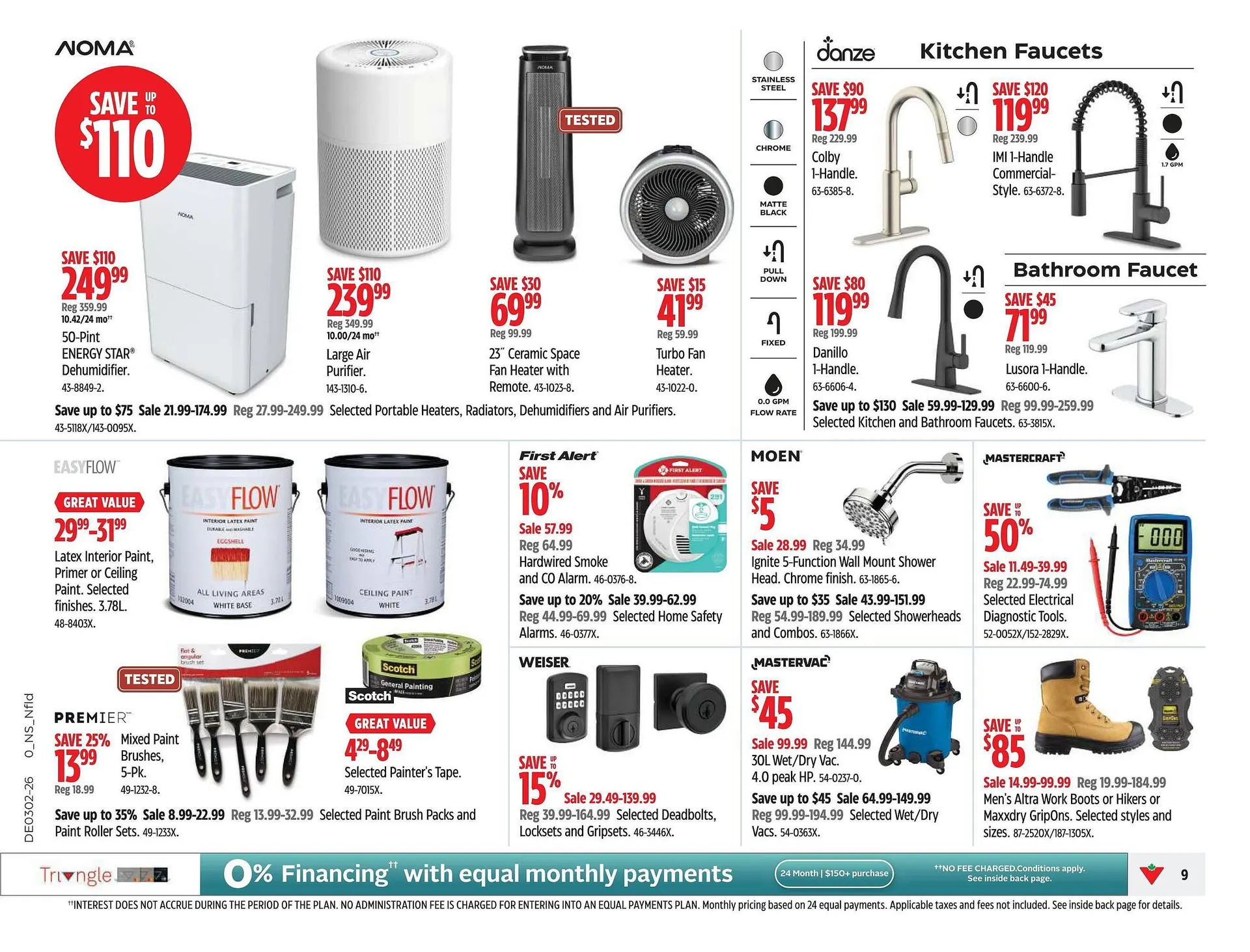 Canadian Tire flyer from January 8 to January 14 2026 - flyer page 9