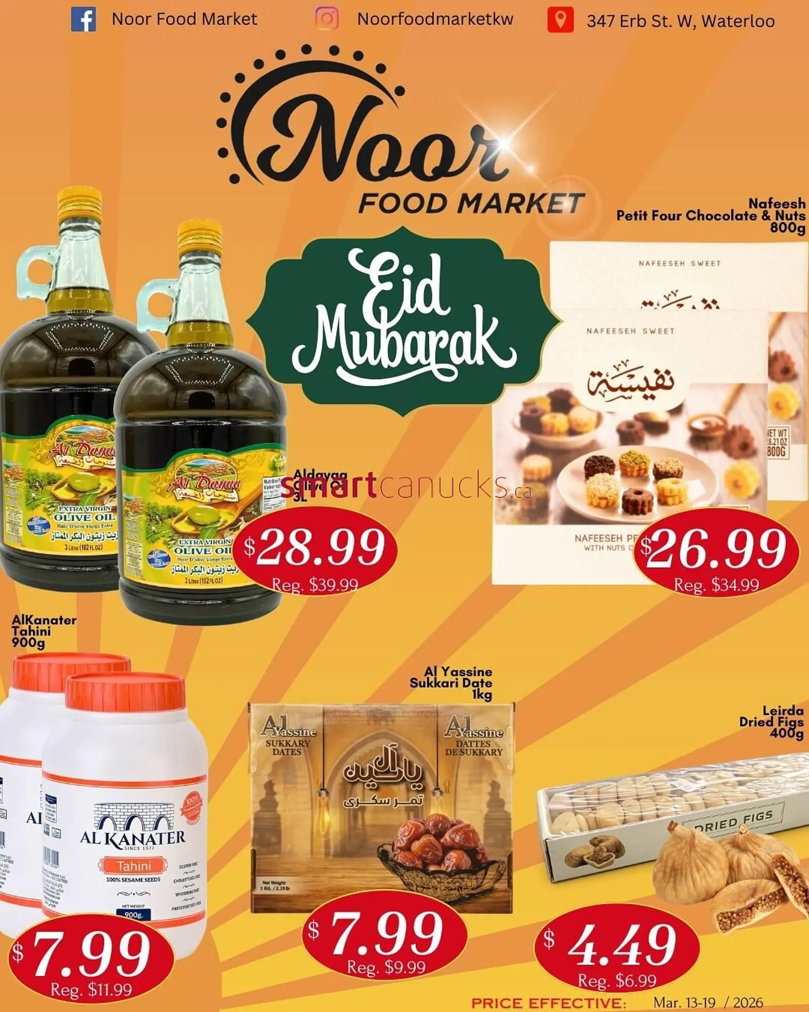 Noor Food Market flyer from March 13 to March 19 2026 - flyer page 1