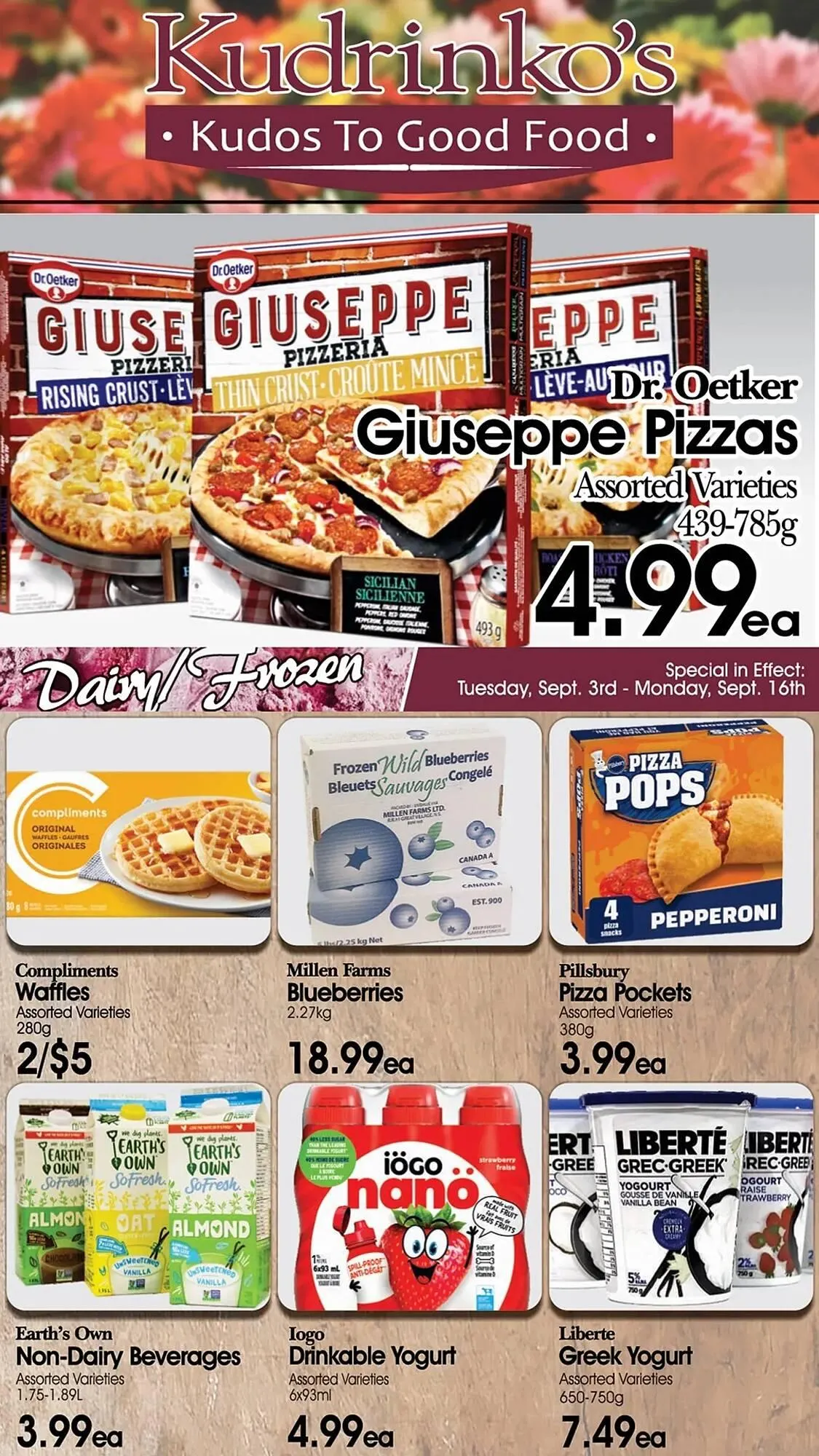 Kudrinko's flyer from September 5 to September 11 2024 - flyer page 6