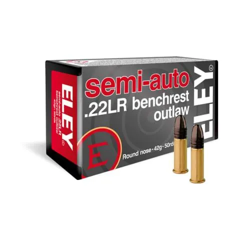 Eley® .22 LR Benchrest Outlaw Ammunition