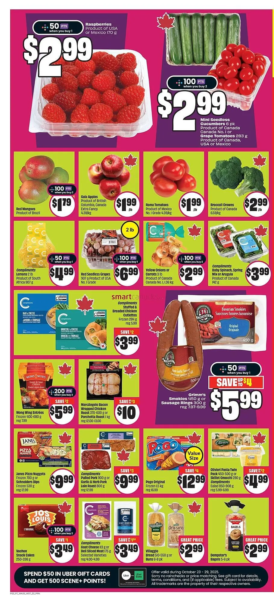 FreshCo flyer from October 23 to October 29 2025 - flyer page 3