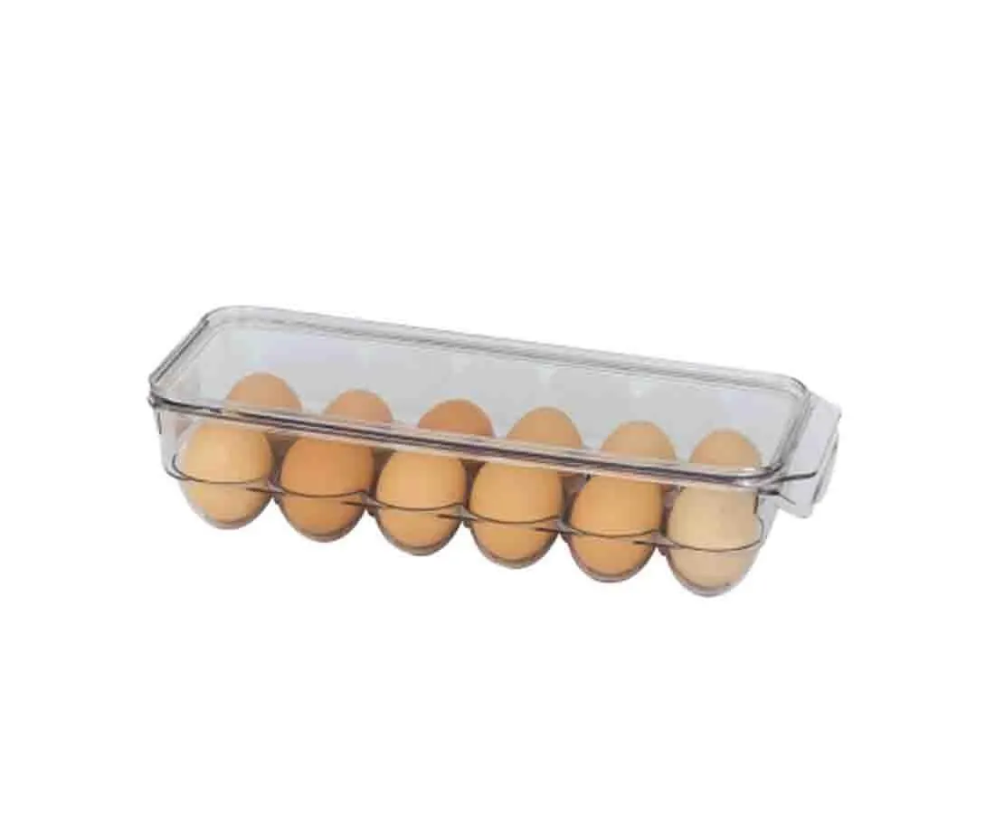 12 Egg Storage Box with Lid