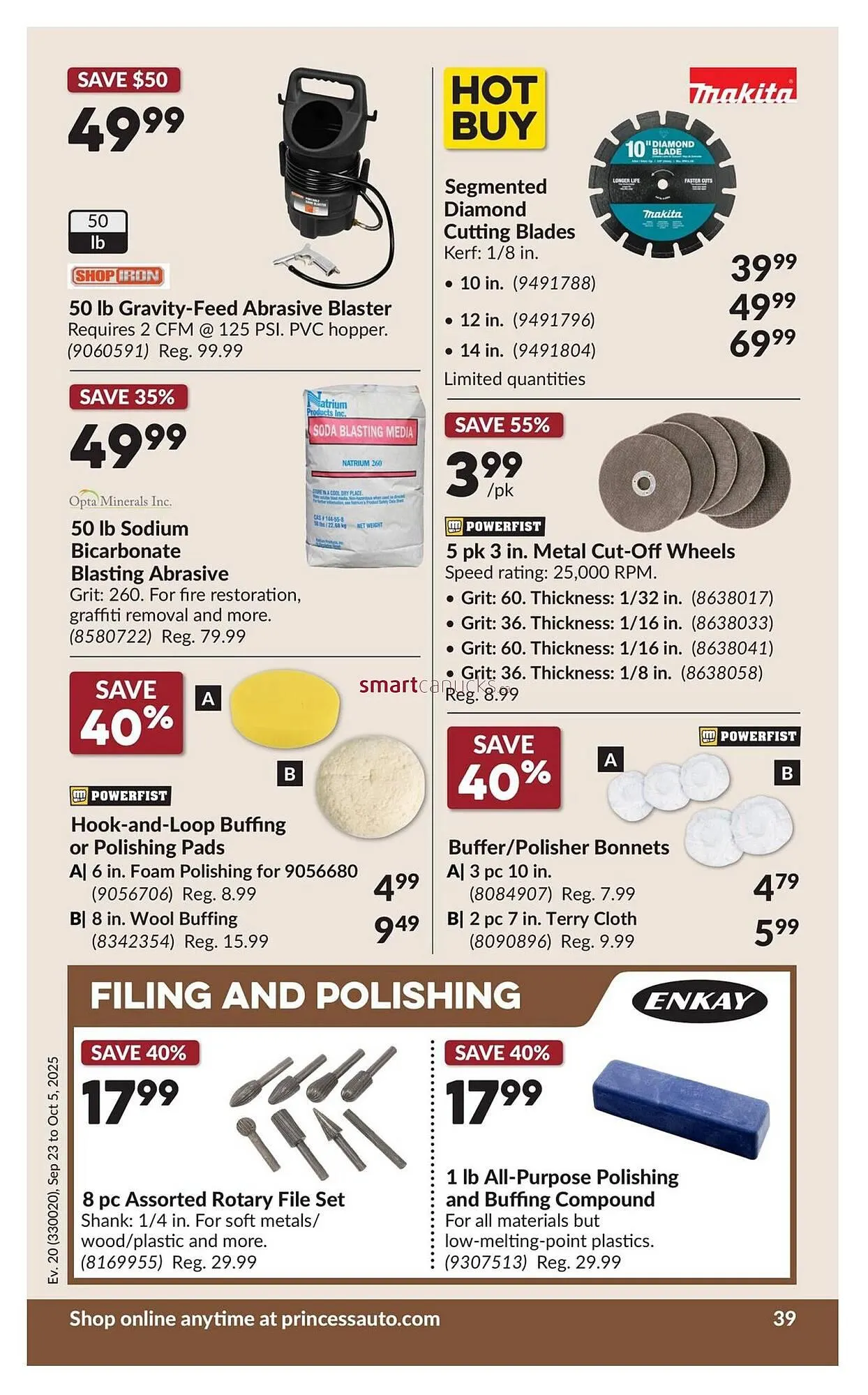 Princess Auto flyer from September 18 to September 24 2025 - flyer page 45