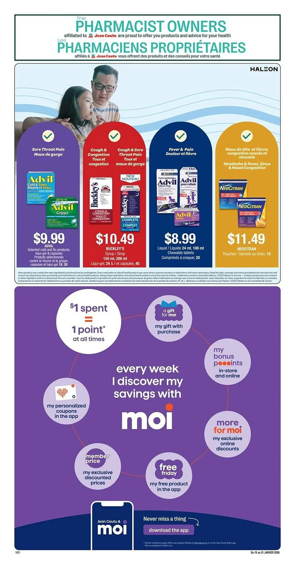 Jean Coutu flyer from January 15 to January 21 2026 - flyer page 9