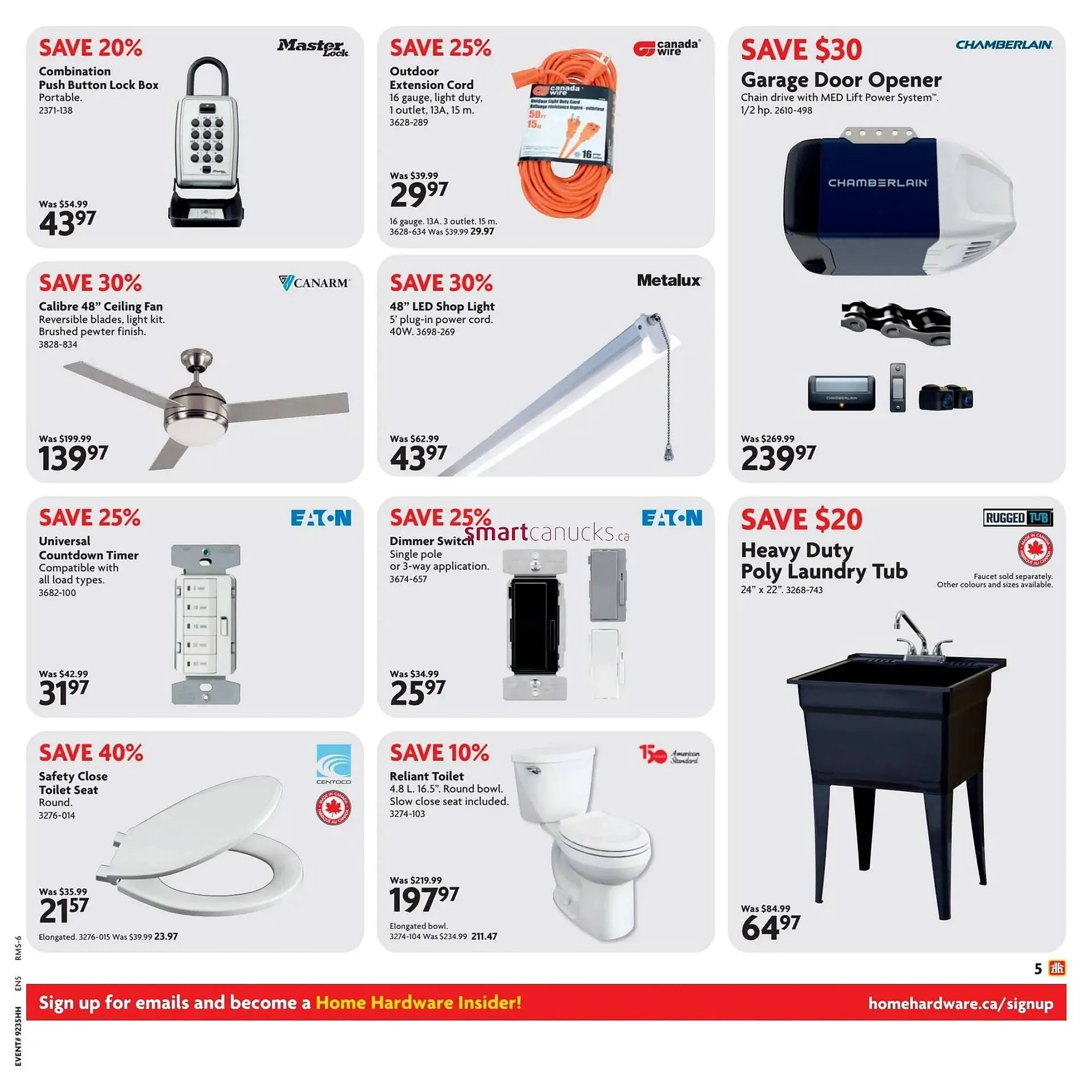 Home Hardware flyer from August 28 to September 3 2025 - flyer page 11