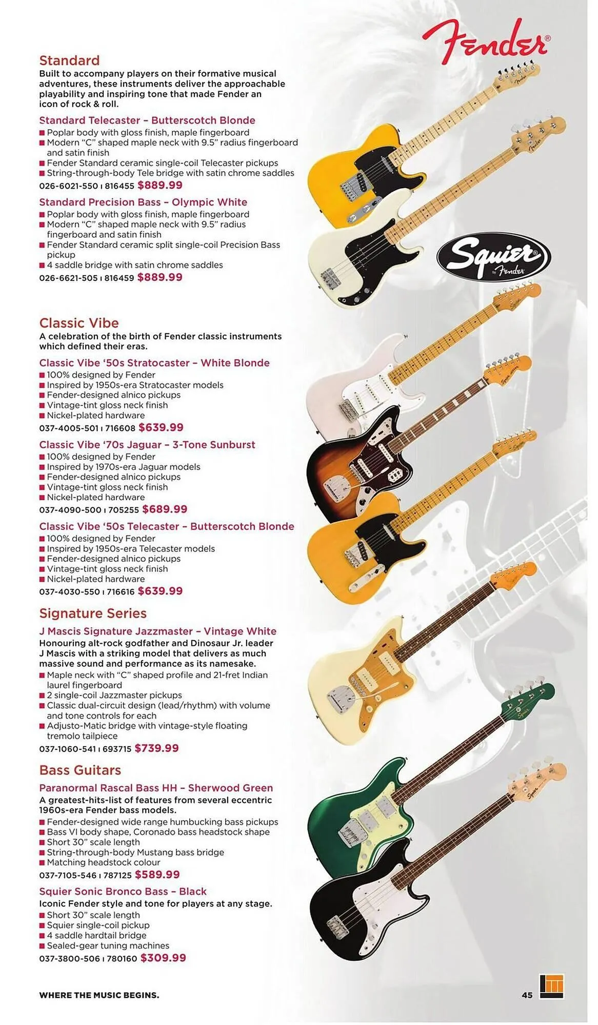 Long & McQuade flyer from November 5 to July 31 2026 - flyer page 45