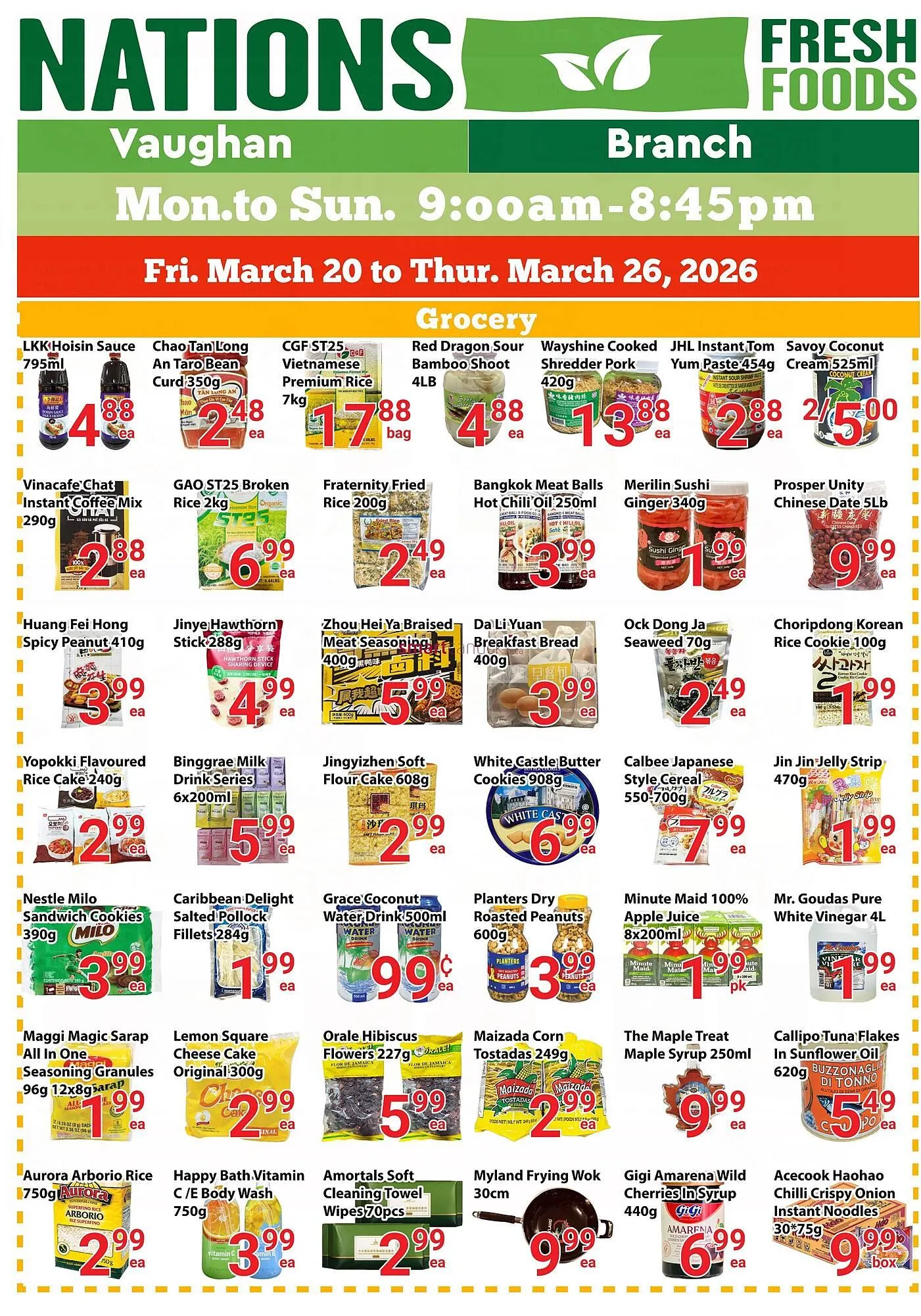 Nations Fresh Foods flyer from March 20 to March 26 2026 - flyer page 3