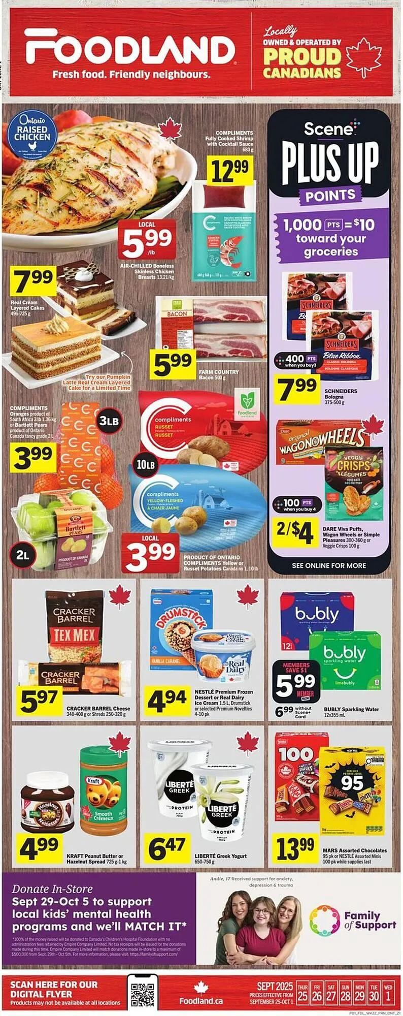 Di Pietro flyer from September 25 to October 1 2025 - flyer page 1