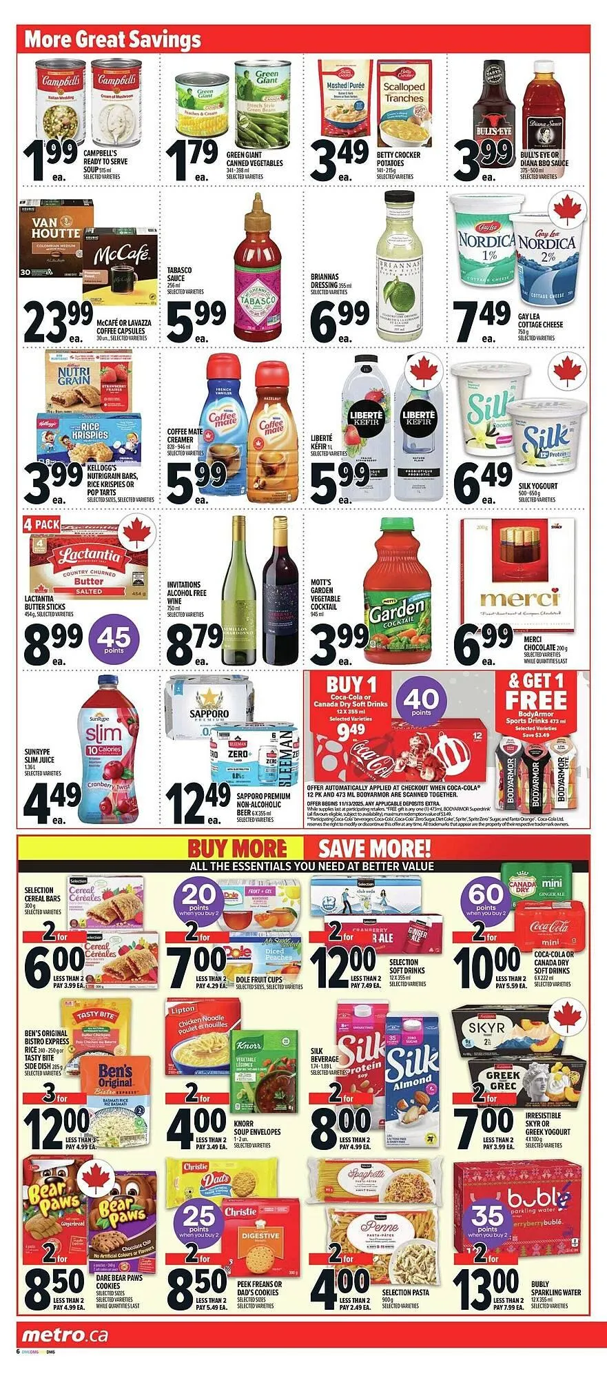 Metro flyer from November 20 to November 27 2025 - flyer page 12