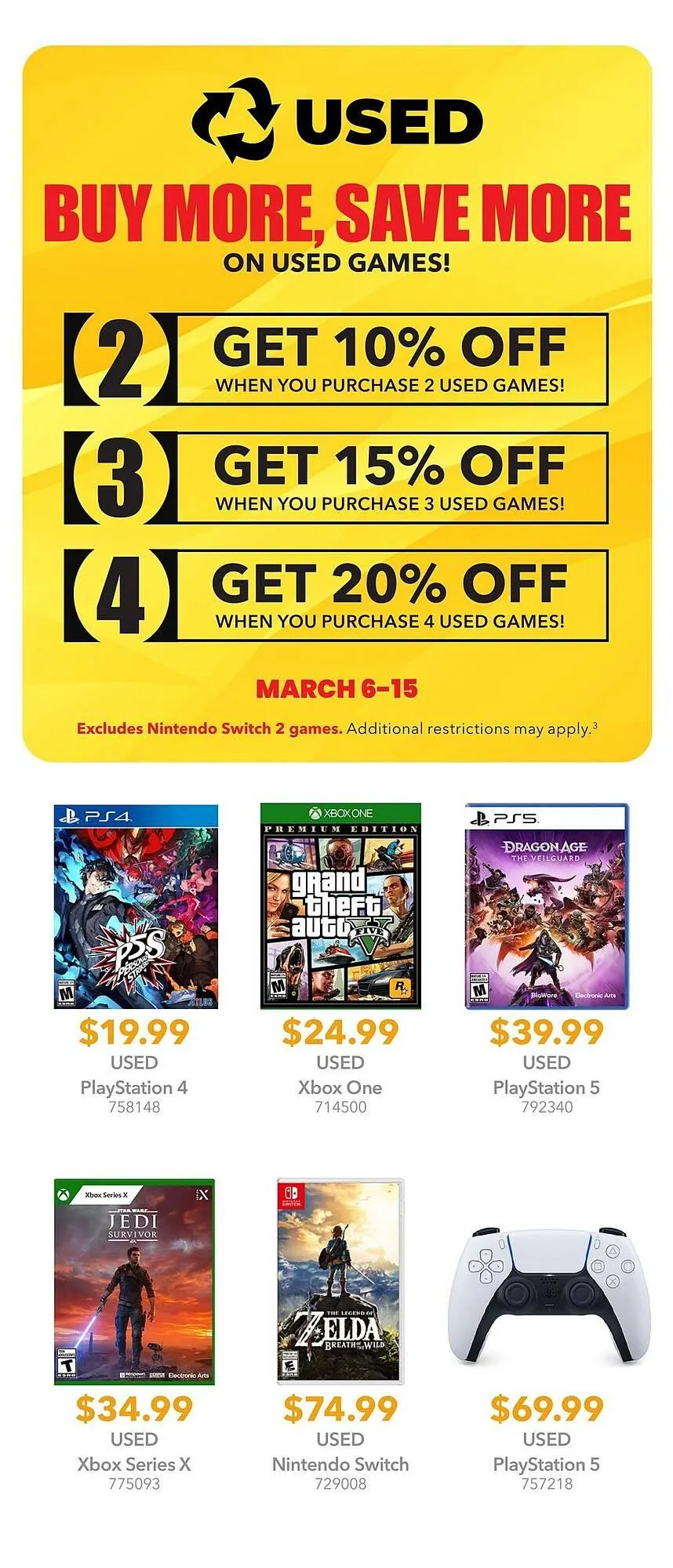 EB Games flyer from March 1 to April 4 2026 - flyer page 4
