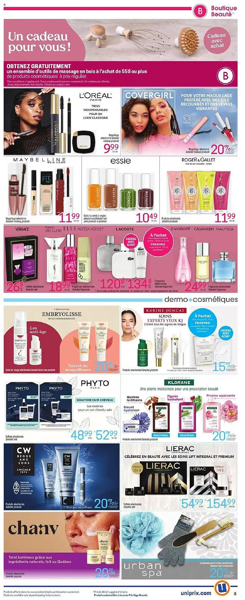 Uniprix flyer from October 23 to October 29 2025 - flyer page 3