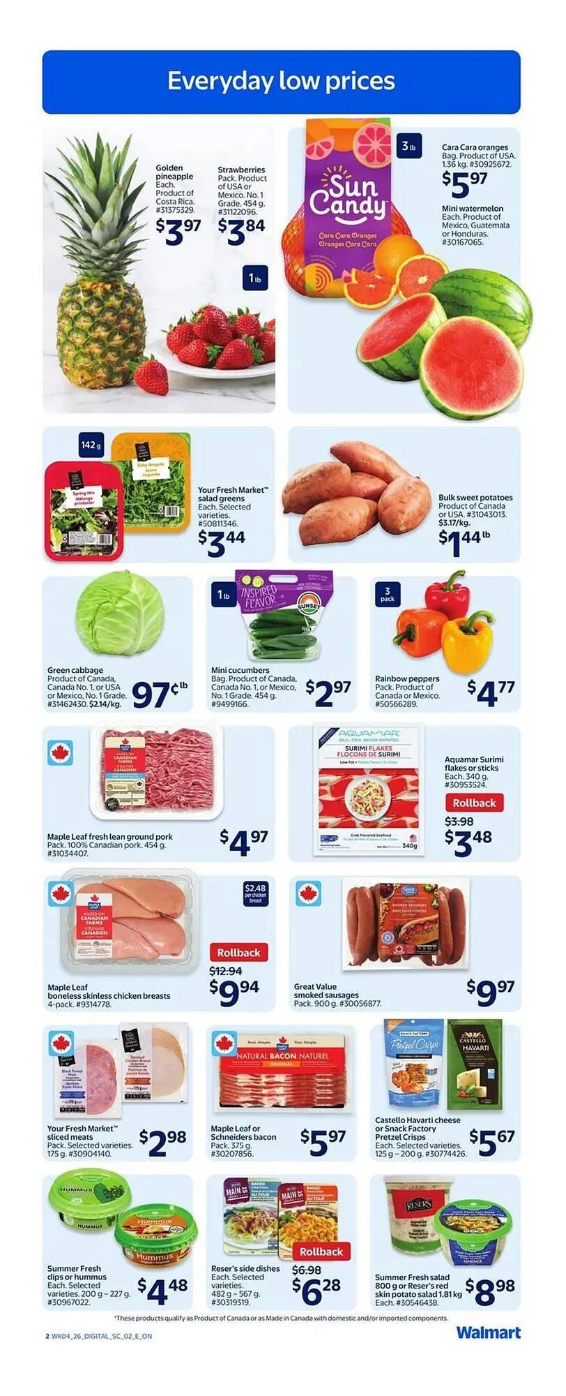 Walmart flyer from February 19 to February 25 2026 - flyer page 3