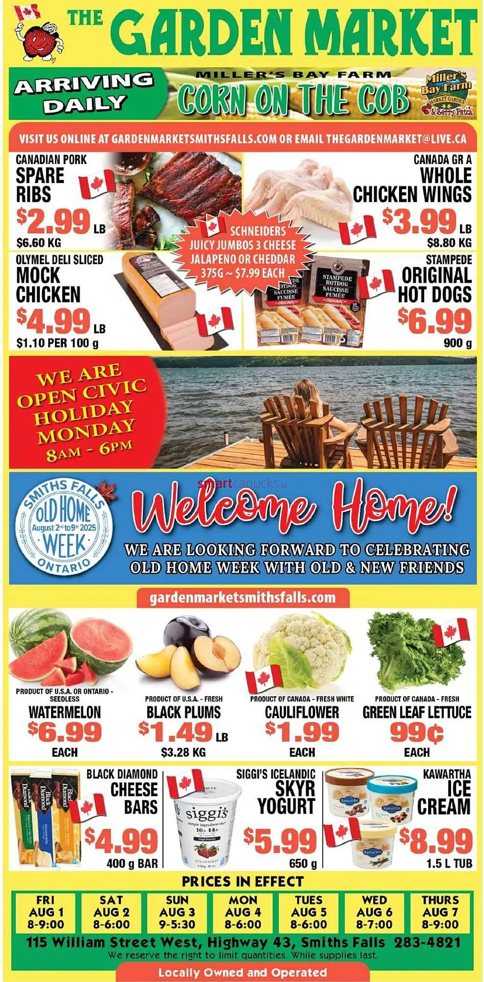 The Garden Market flyer - 1