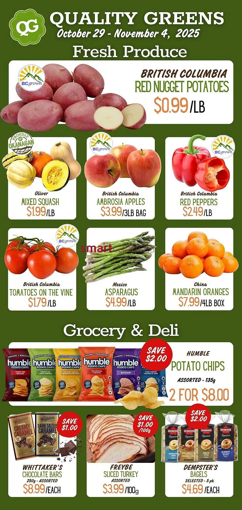 Quality Greens flyer from October 29 to November 4 2025 - flyer page 1