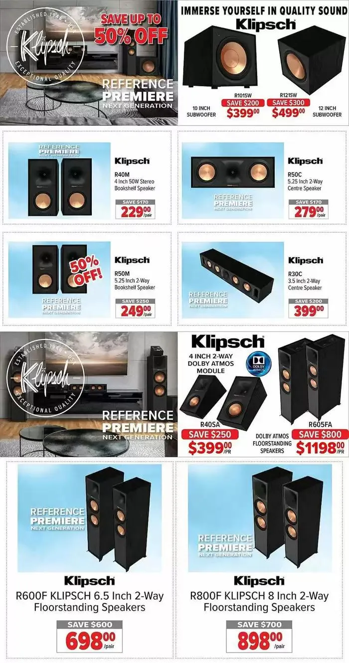 2001 Audio Video weekly flyer from November 29 to December 6 2024 - flyer page 7