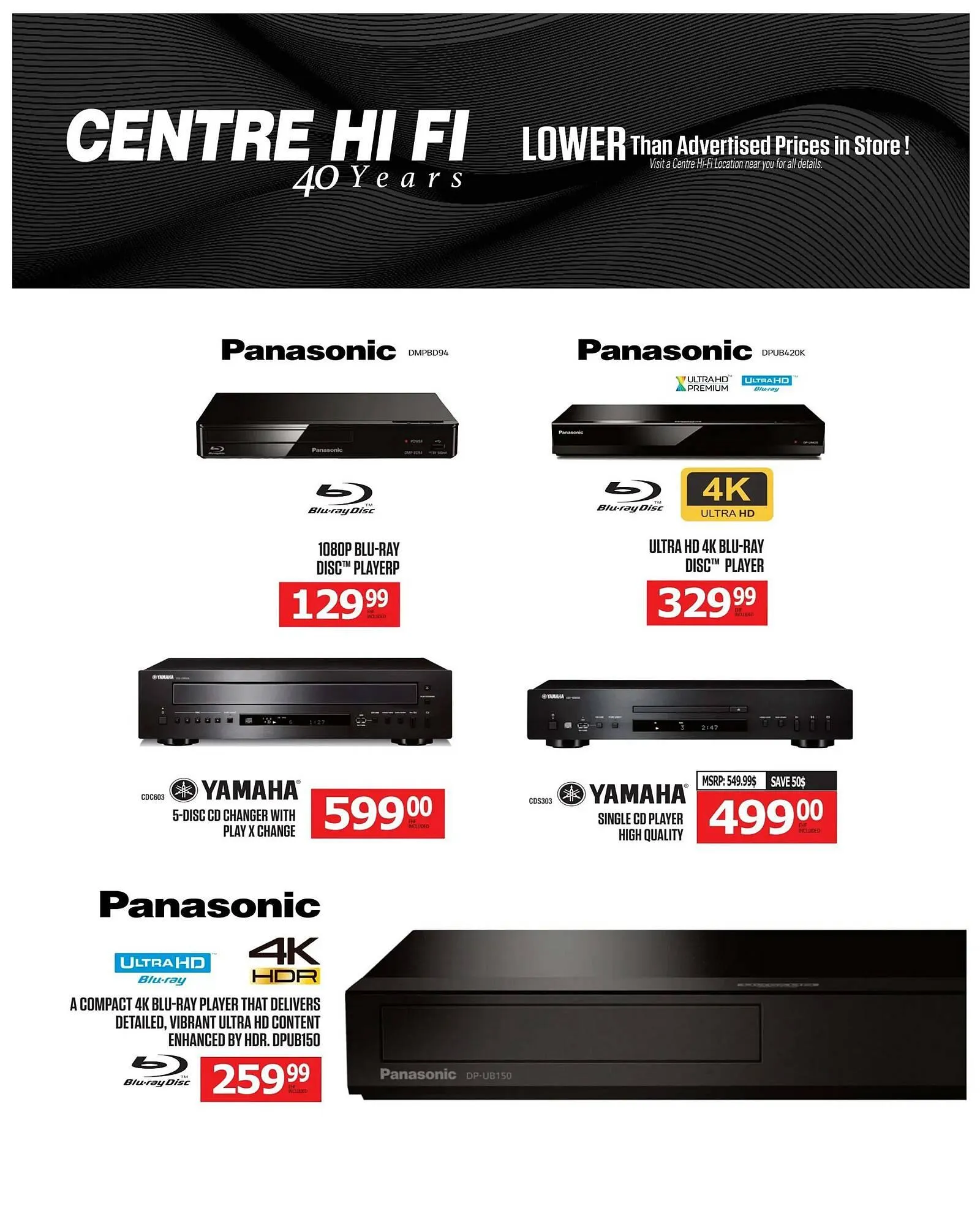 Centre Hi-Fi flyer from January 30 to February 5 2026 - flyer page 49