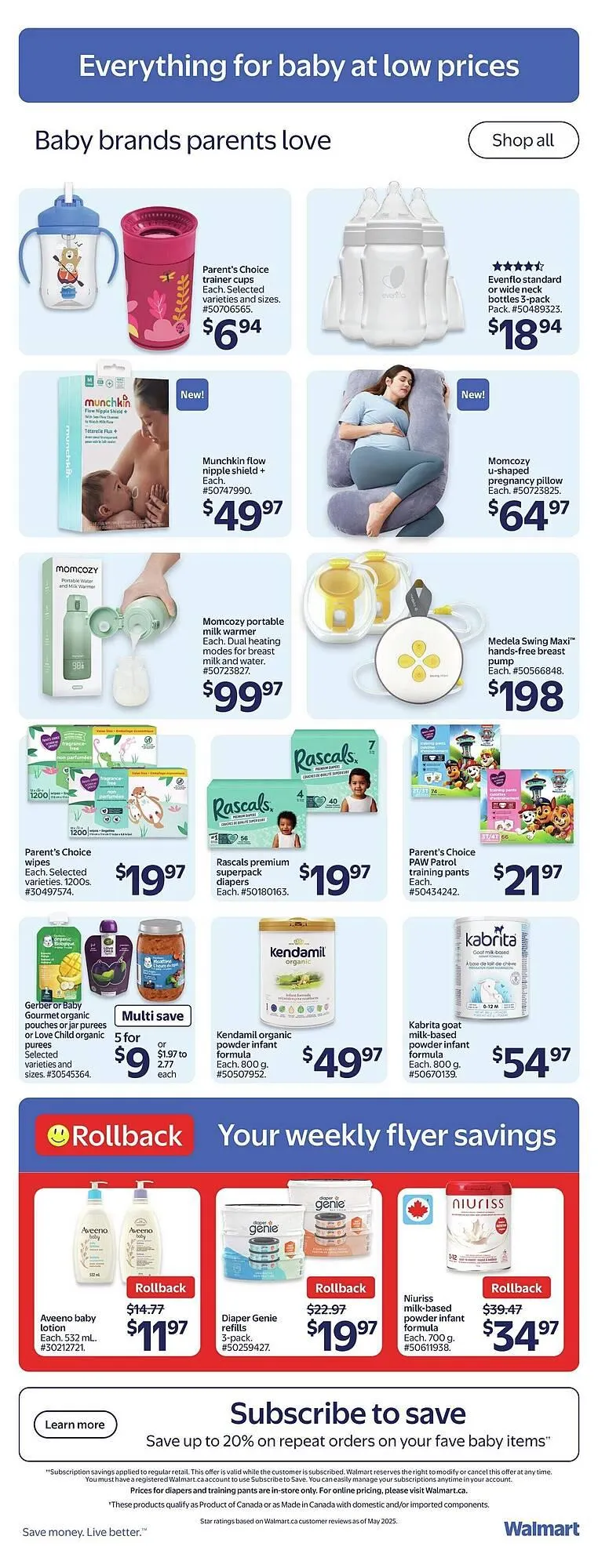 Walmart flyer from July 25 to August 1 2025 - flyer page 14