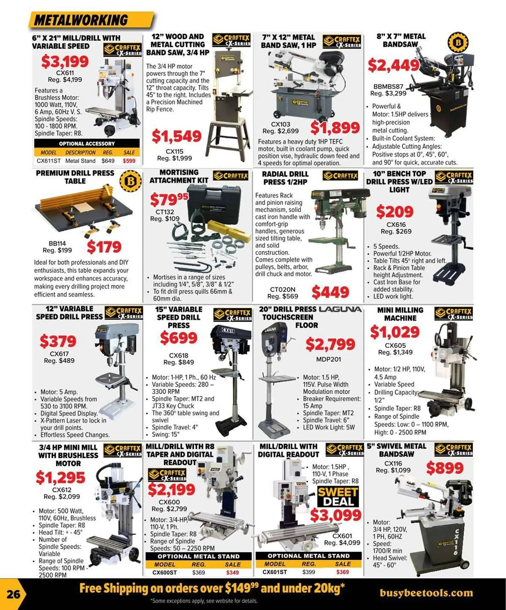 Busy Bee Tools flyer from September 9 to October 18 2025 - flyer page 26