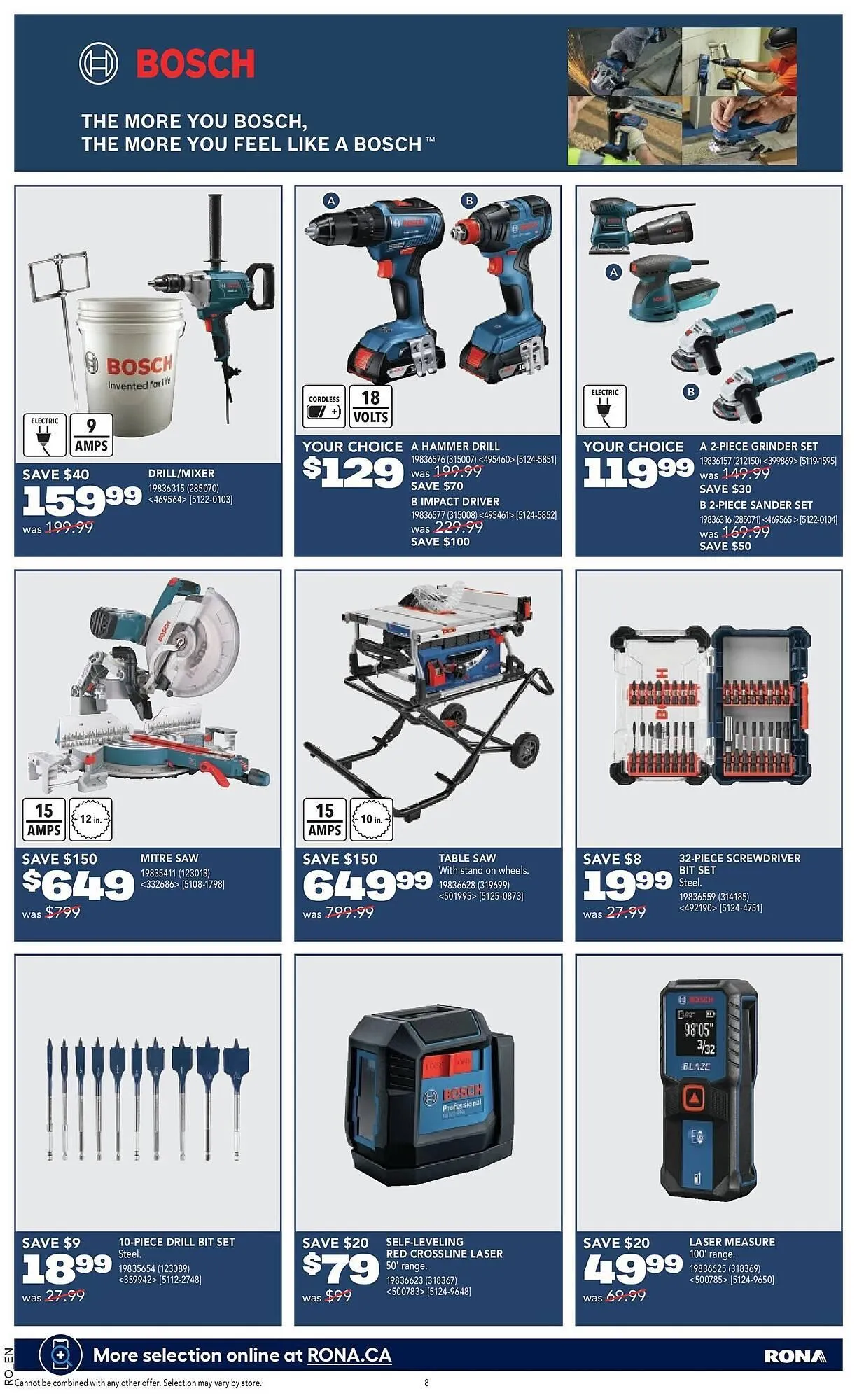 RONA flyer from May 8 to July 31 2025 - flyer page 9