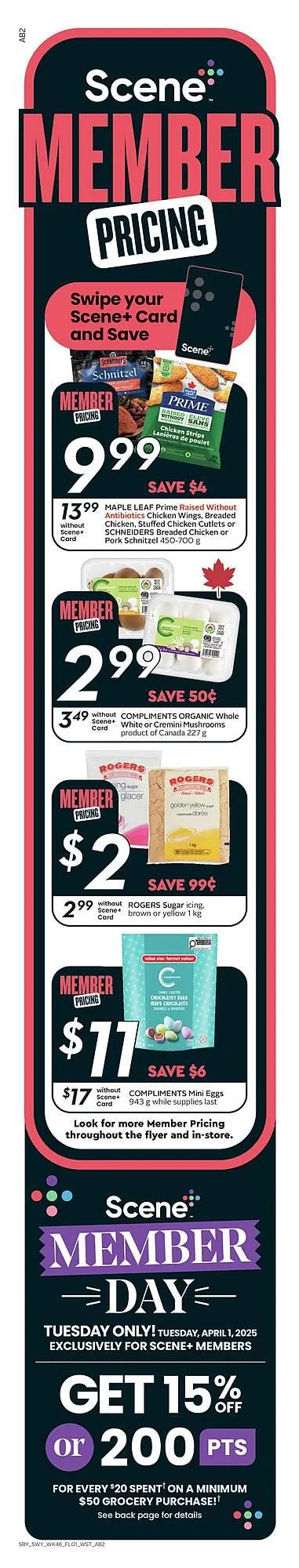Safeway flyer from March 28 to April 4 2025 - flyer page 2