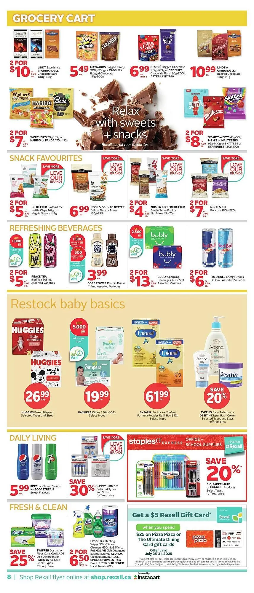 Rexall flyer from July 24 to August 7 2025 - flyer page 15