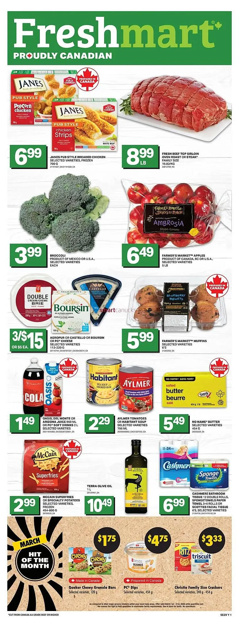 Freshmart flyer from March 12 to March 18 2026 - flyer page 3