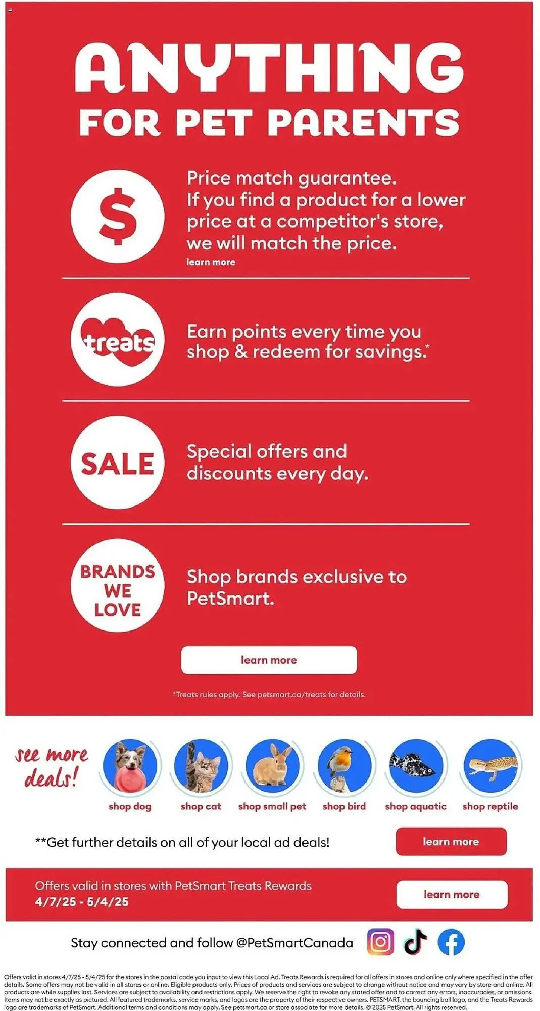 Petsmart flyer from April 7 to May 4 2025 - flyer page 12
