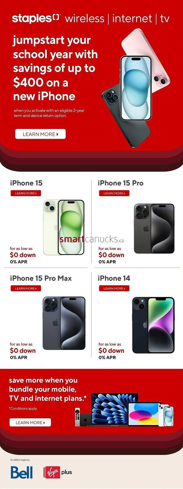 Staples flyer from August 15 to August 21 2024 - flyer page 12