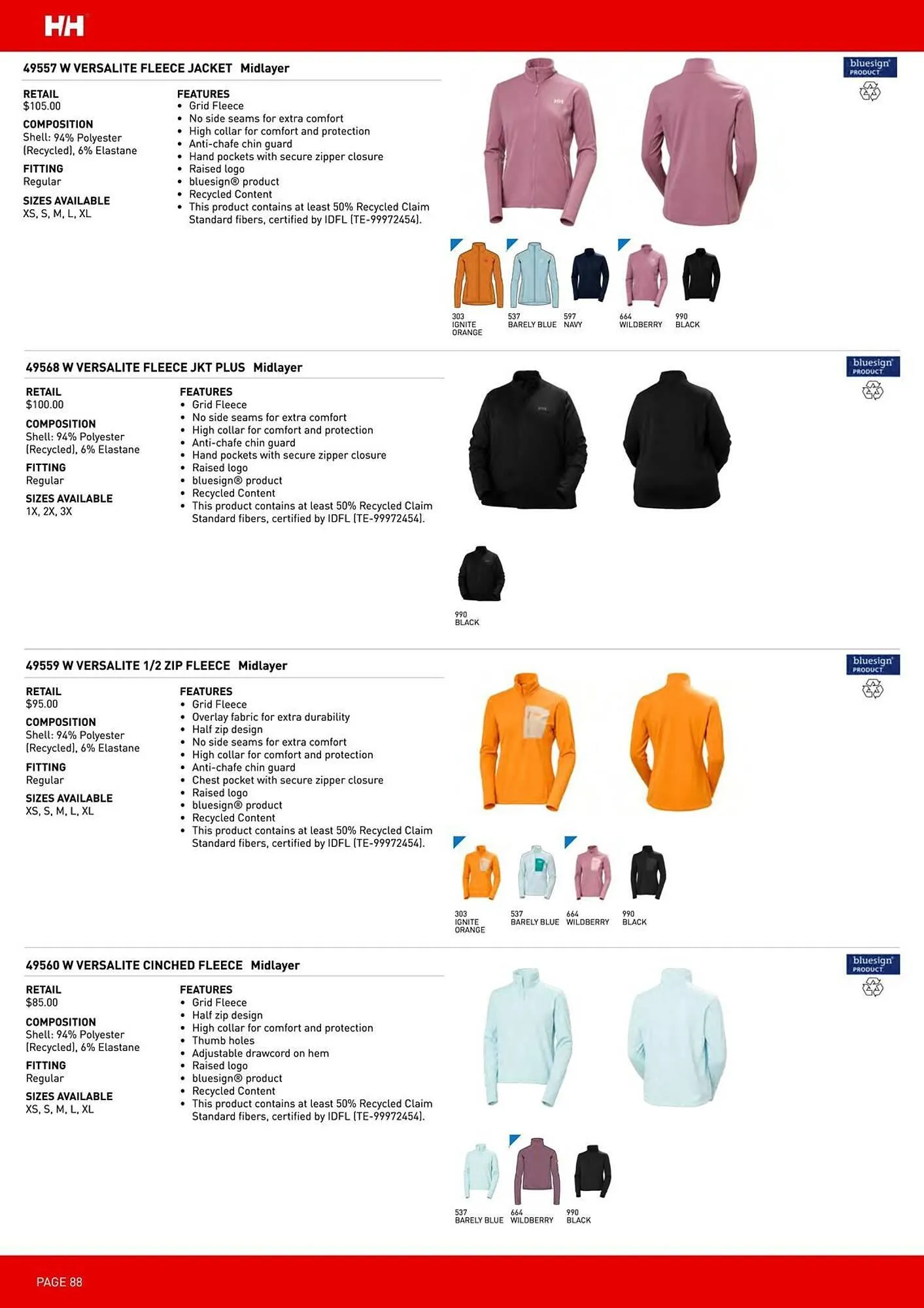 Helly Hansen flyer from March 12 to May 31 2026 - flyer page 88