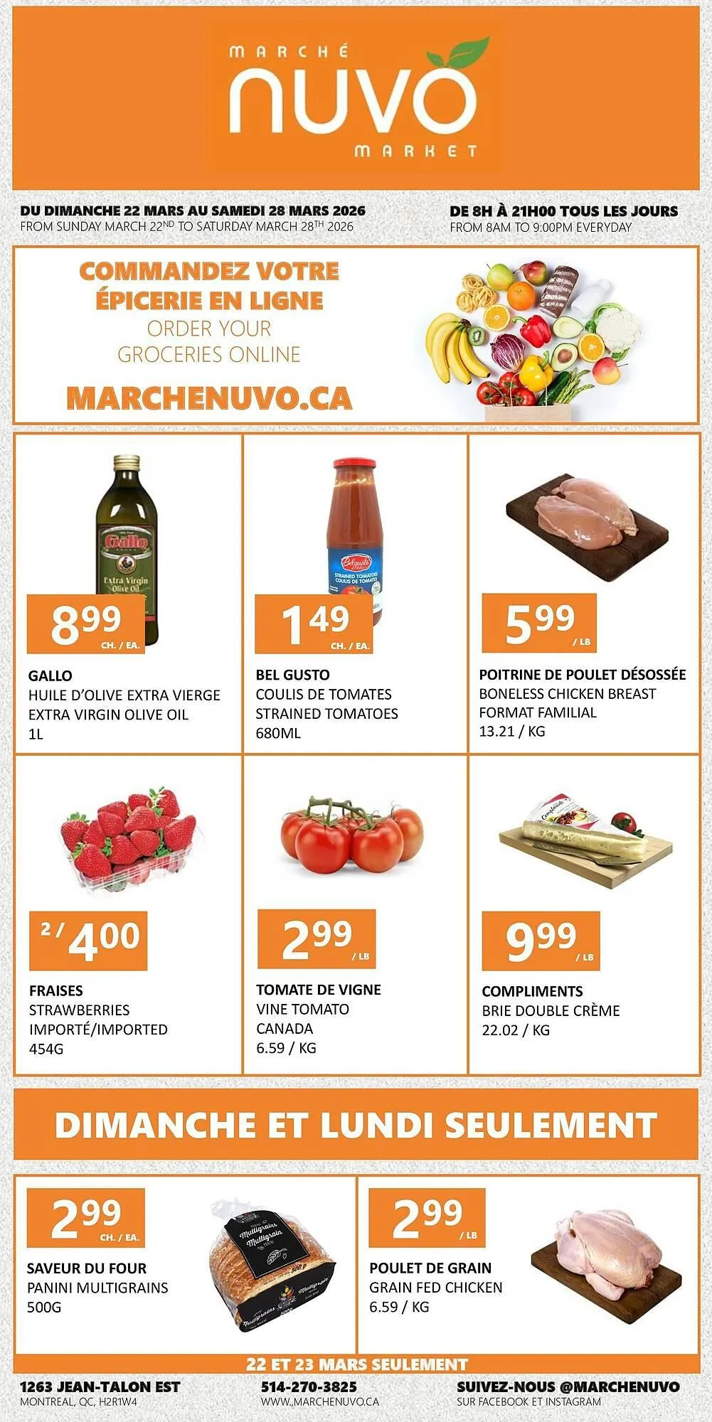 Marche Nuvo flyer from March 22 to March 29 2026 - flyer page 1