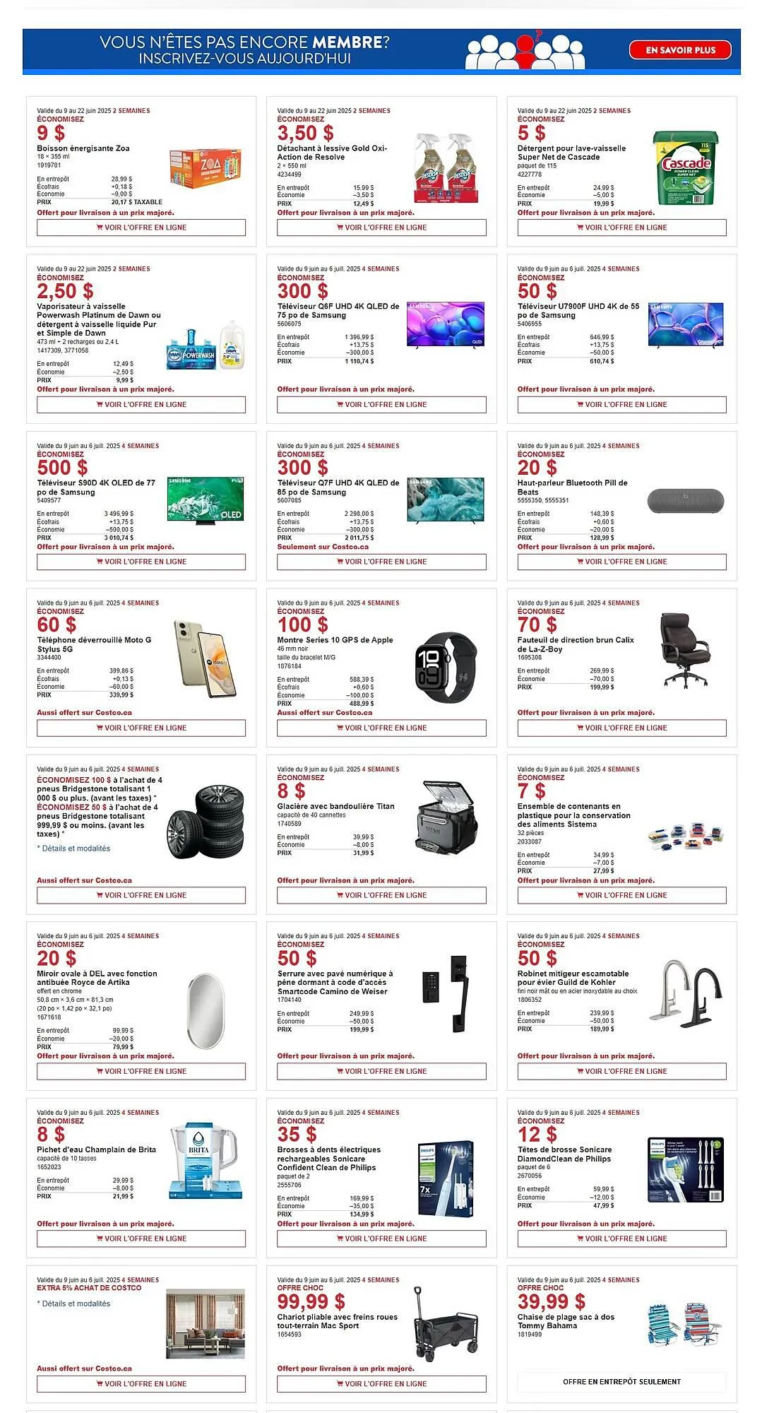 Costco flyer from June 9 to June 22 2025 - flyer page 1