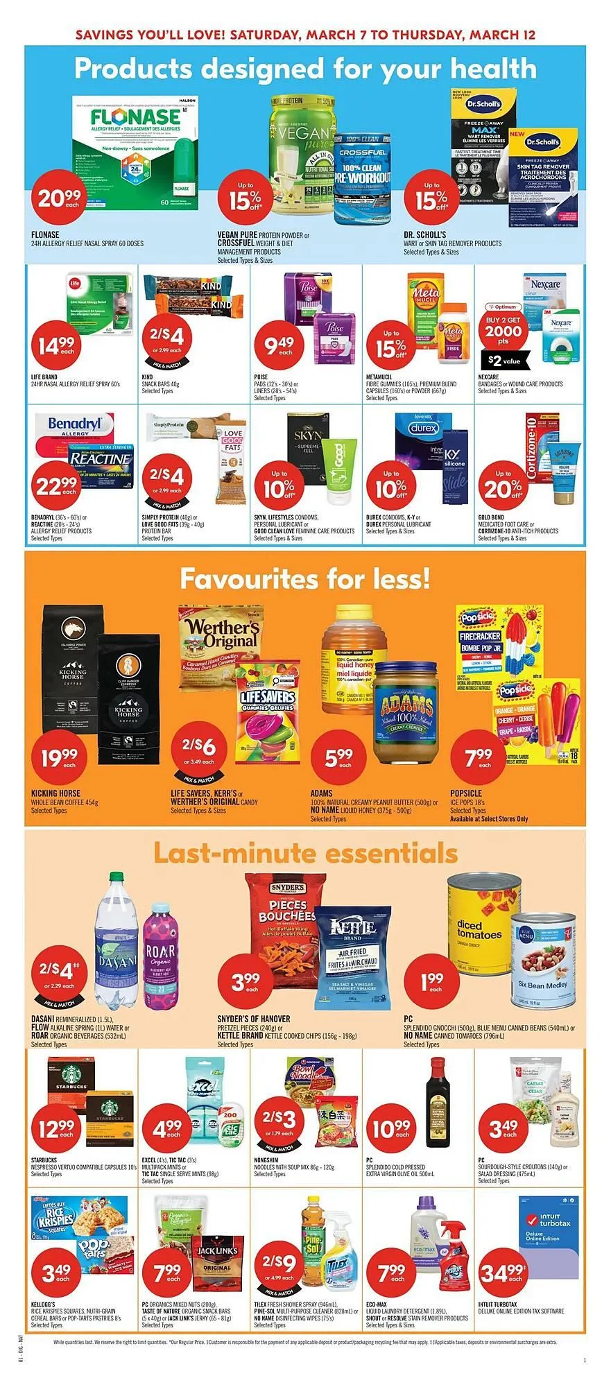 Shoppers Drug Mart flyer from March 7 to March 12 2026 - flyer page 15