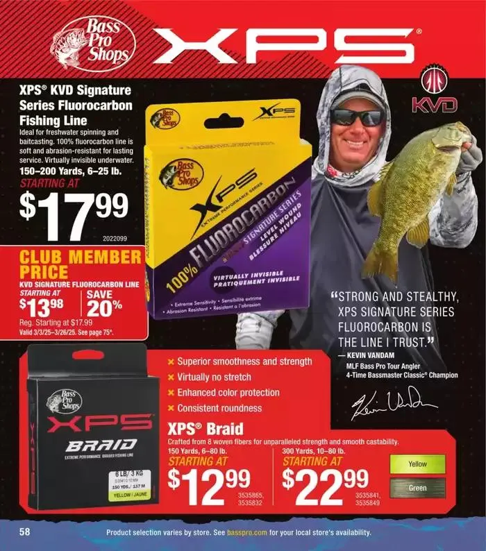Fishing Specialist Catalog from March 5 to April 3 2025 - flyer page 59