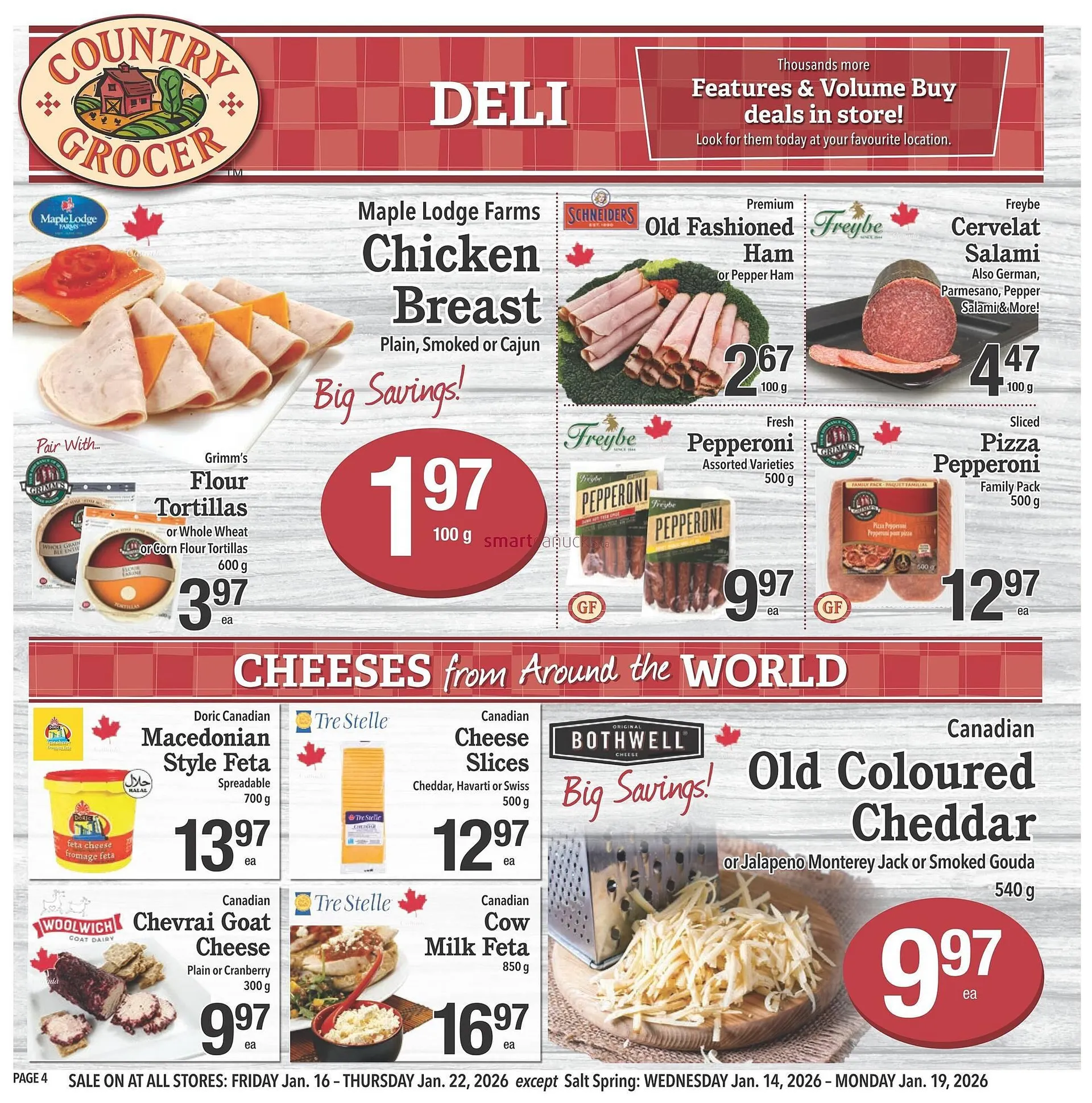 Country Grocer flyer from January 16 to January 22 2026 - flyer page 4