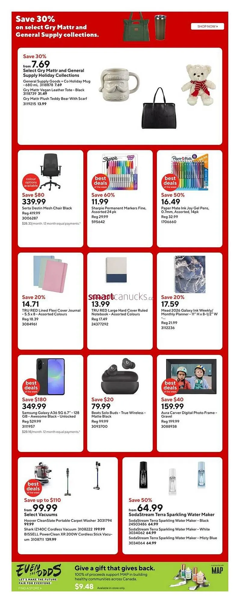 Staples flyer from November 27 to December 3 2025 - flyer page 13