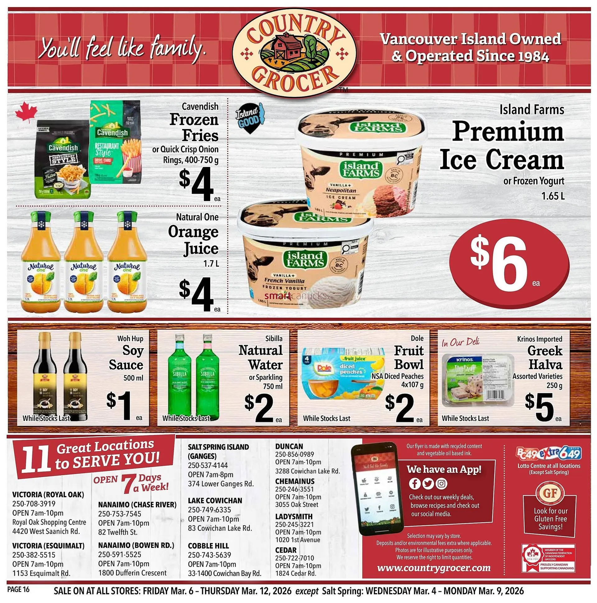 Country Grocer flyer from March 6 to March 12 2026 - flyer page 16