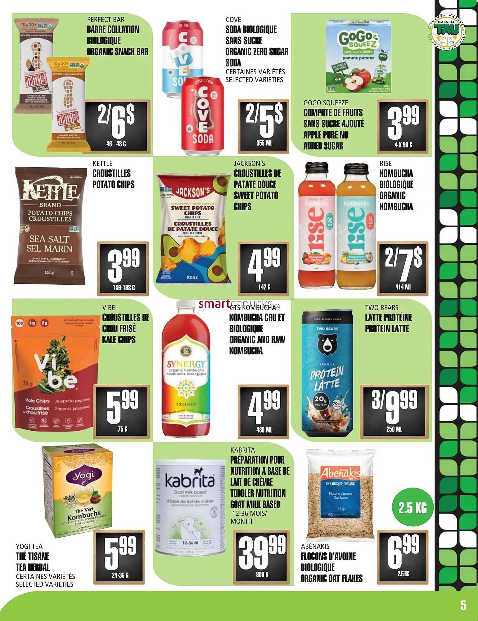 Marches Tau flyer from January 5 to February 1 2026 - flyer page 5