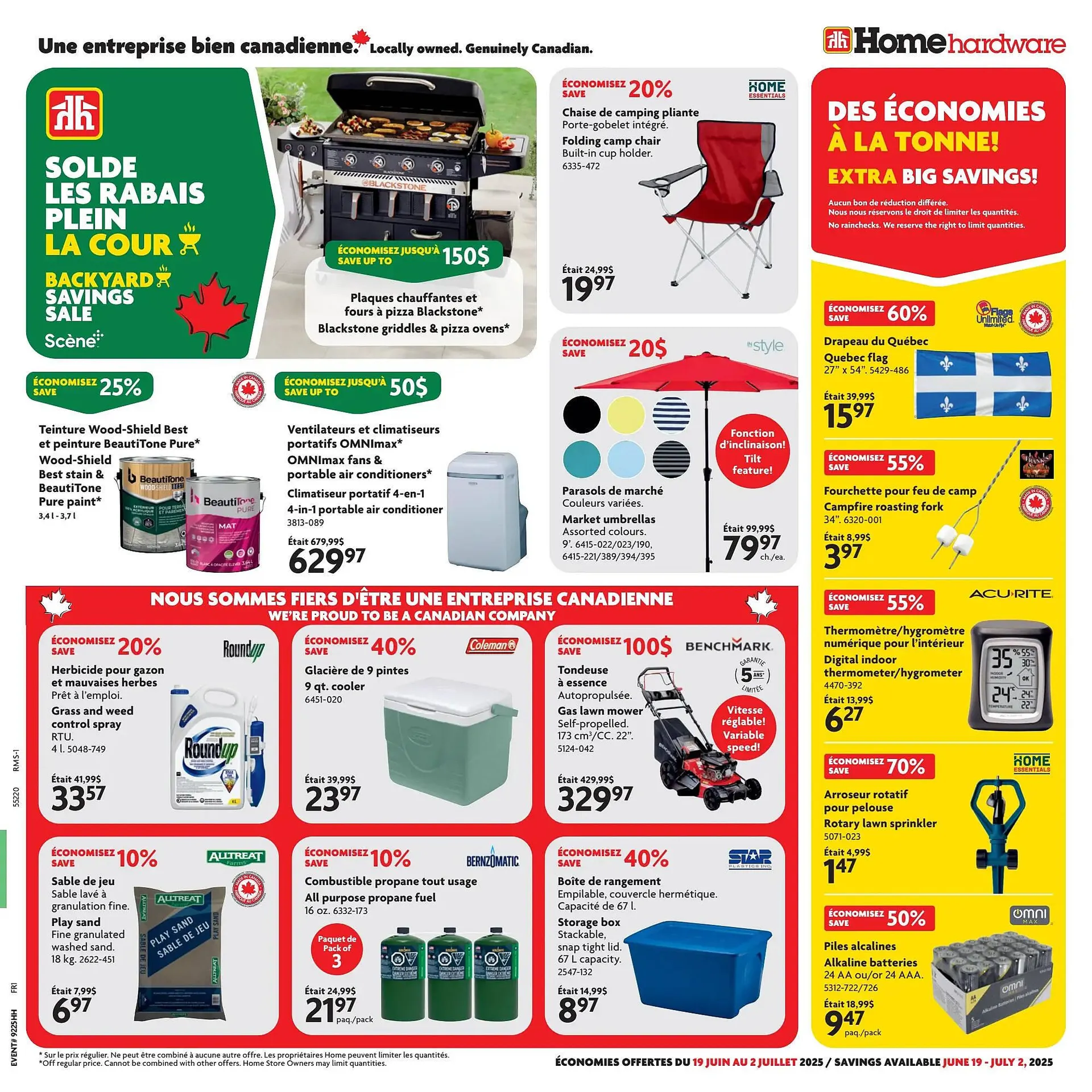 Home Hardware flyer from June 19 to July 2 2025 - flyer page 1