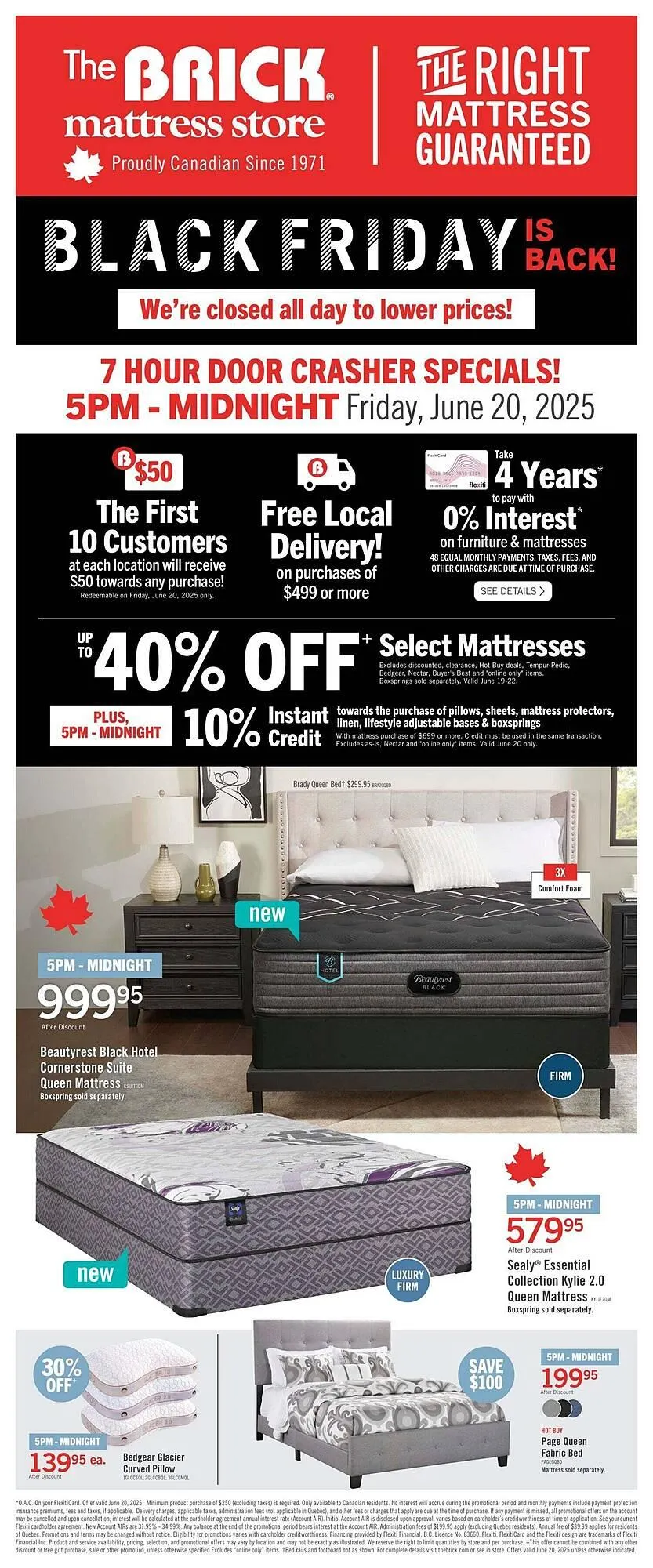 The Brick flyer from June 19 to July 3 2025 - flyer page 1