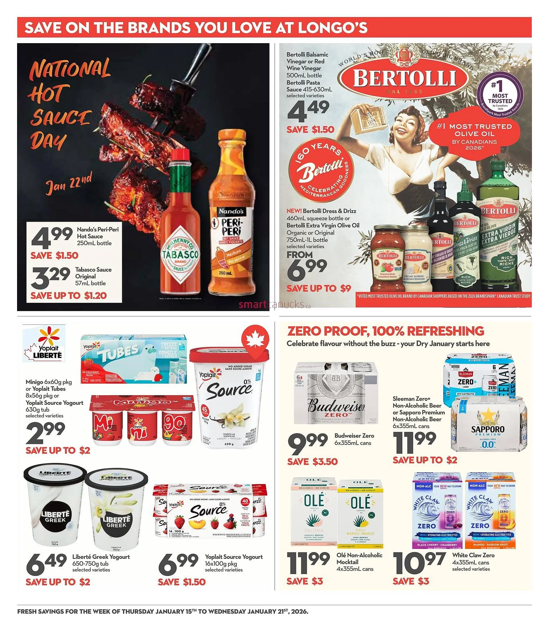 Longo's flyer from January 15 to January 21 2026 - flyer page 16