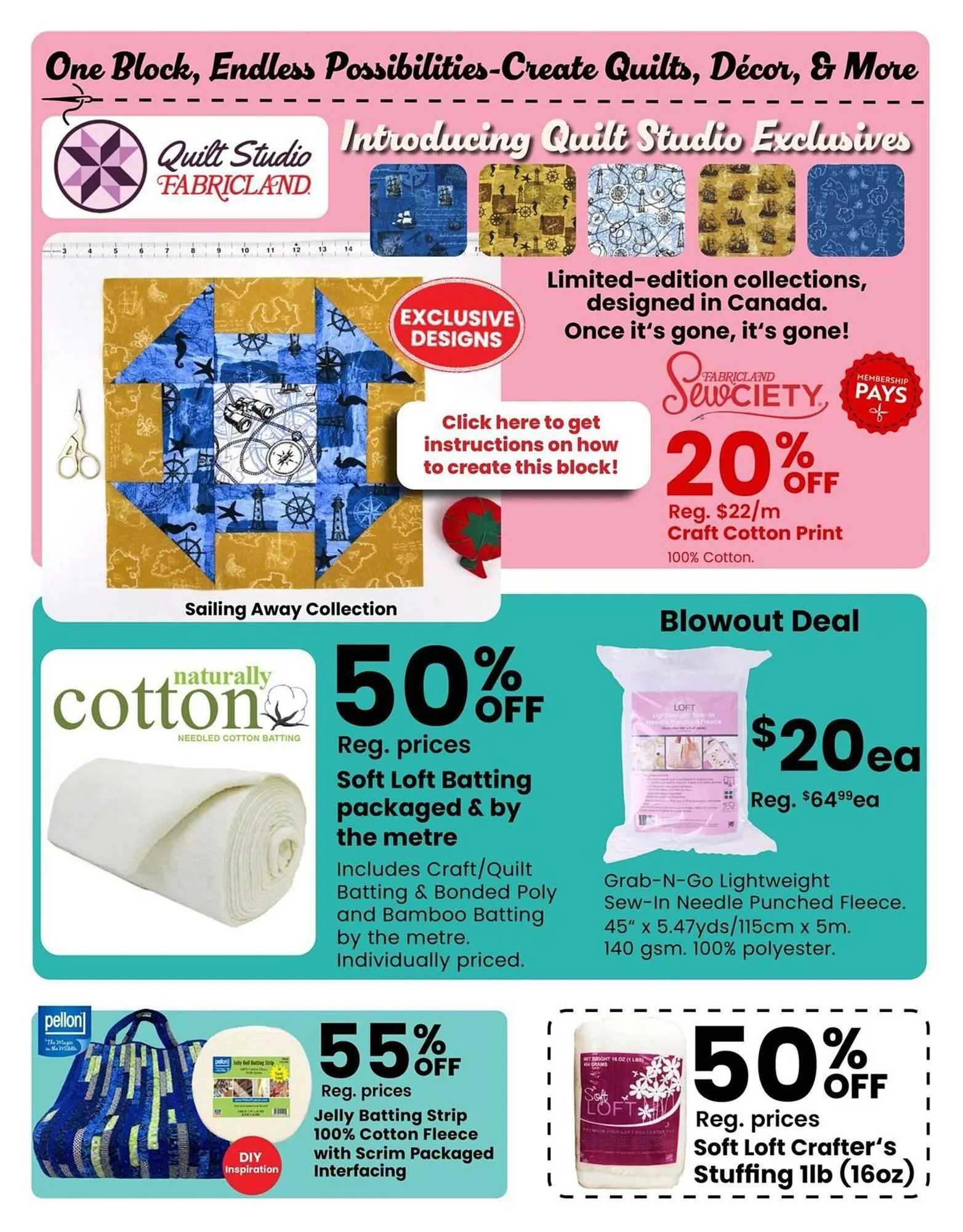 Fabricland flyer from February 1 to February 28 2026 - flyer page 5