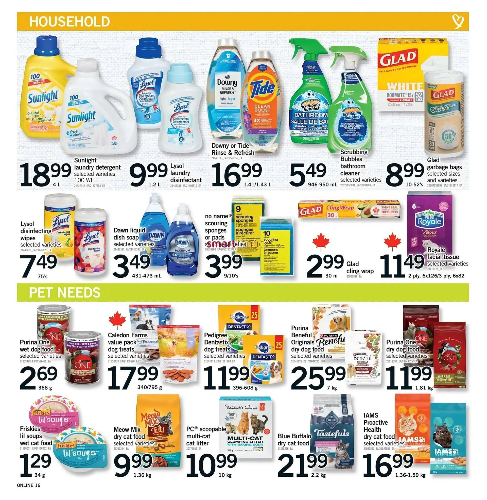 Fortinos flyer from April 3 to April 9 2025 - flyer page 16