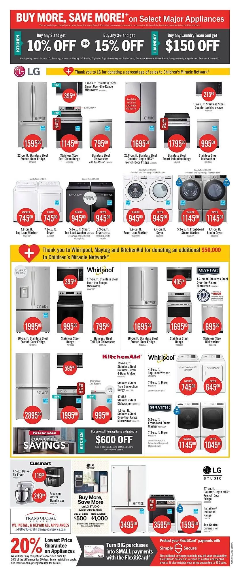 The Brick flyer from September 30 to October 9 2025 - flyer page 14