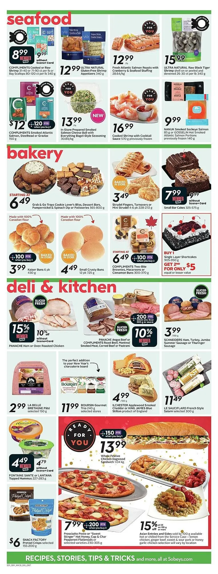 Sobeys flyer from December 25 to January 1 2026 - flyer page 9