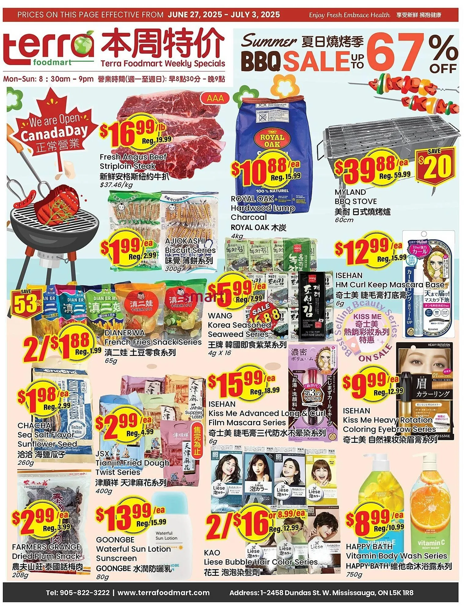 Terra Foodmart flyer - 1