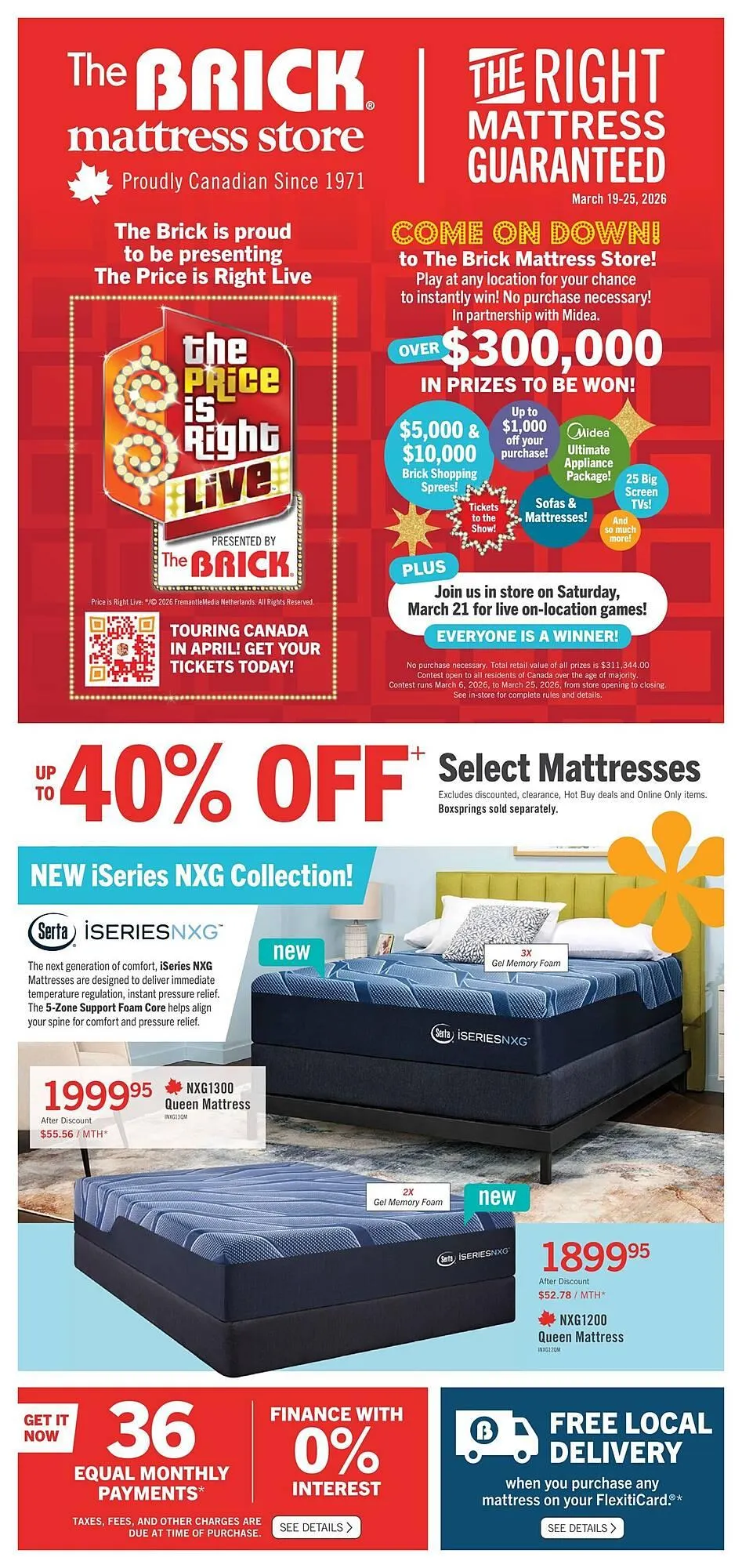 The Brick flyer from March 20 to March 27 2026 - flyer page 1