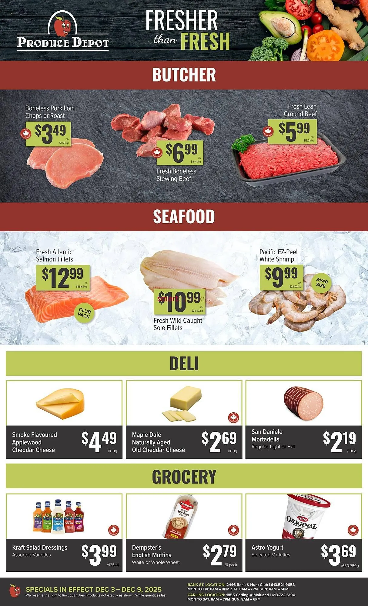 Produce Depot flyer from December 3 to December 9 2025 - flyer page 2