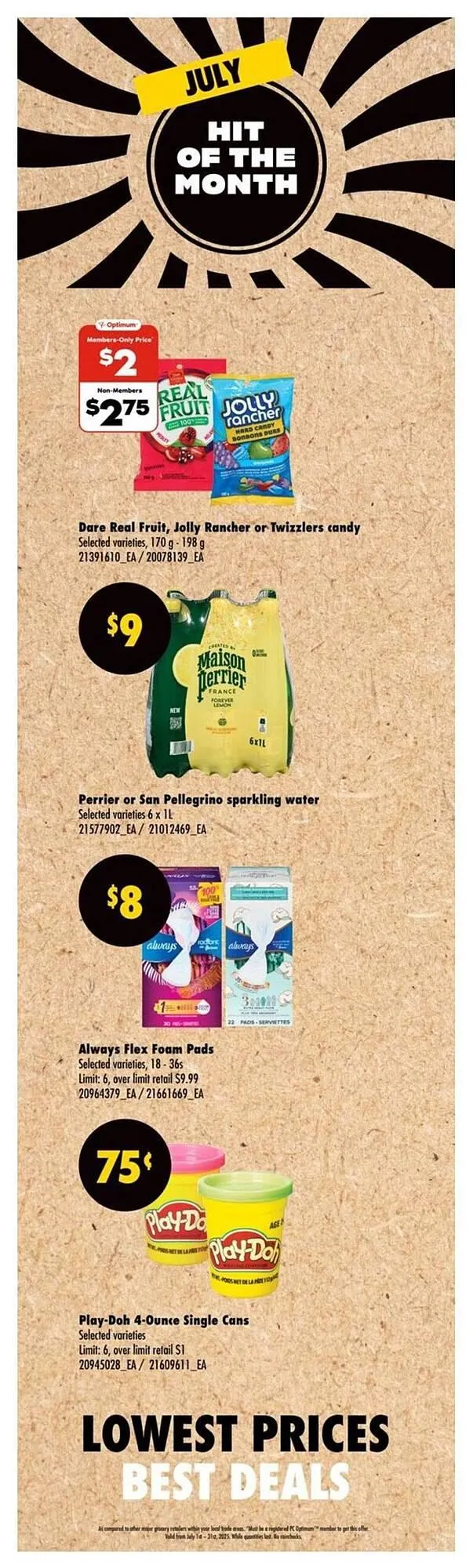 Wholesale Club flyer from July 31 to August 20 2025 - flyer page 1