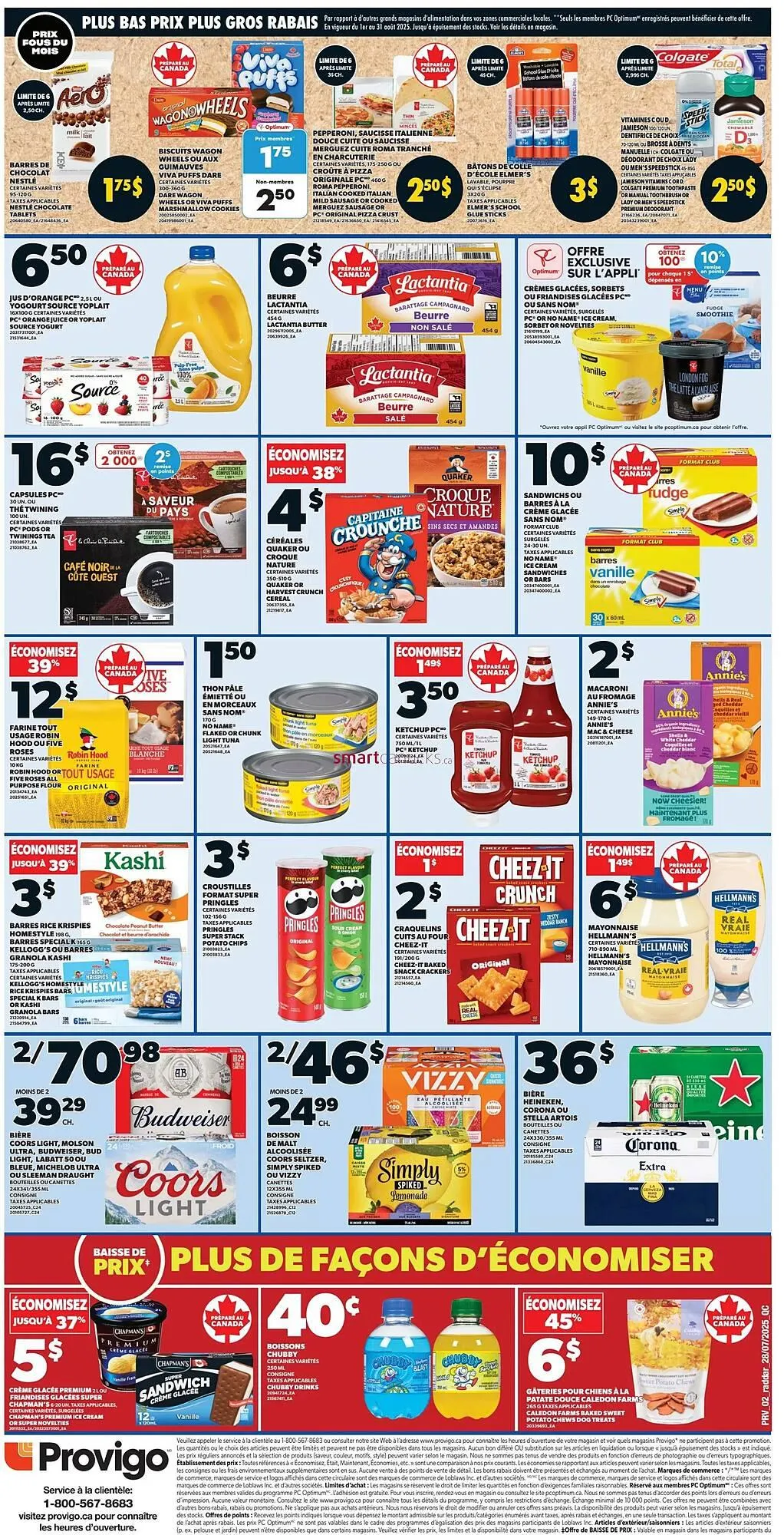 Provigo flyer from July 31 to August 6 2025 - flyer page 2