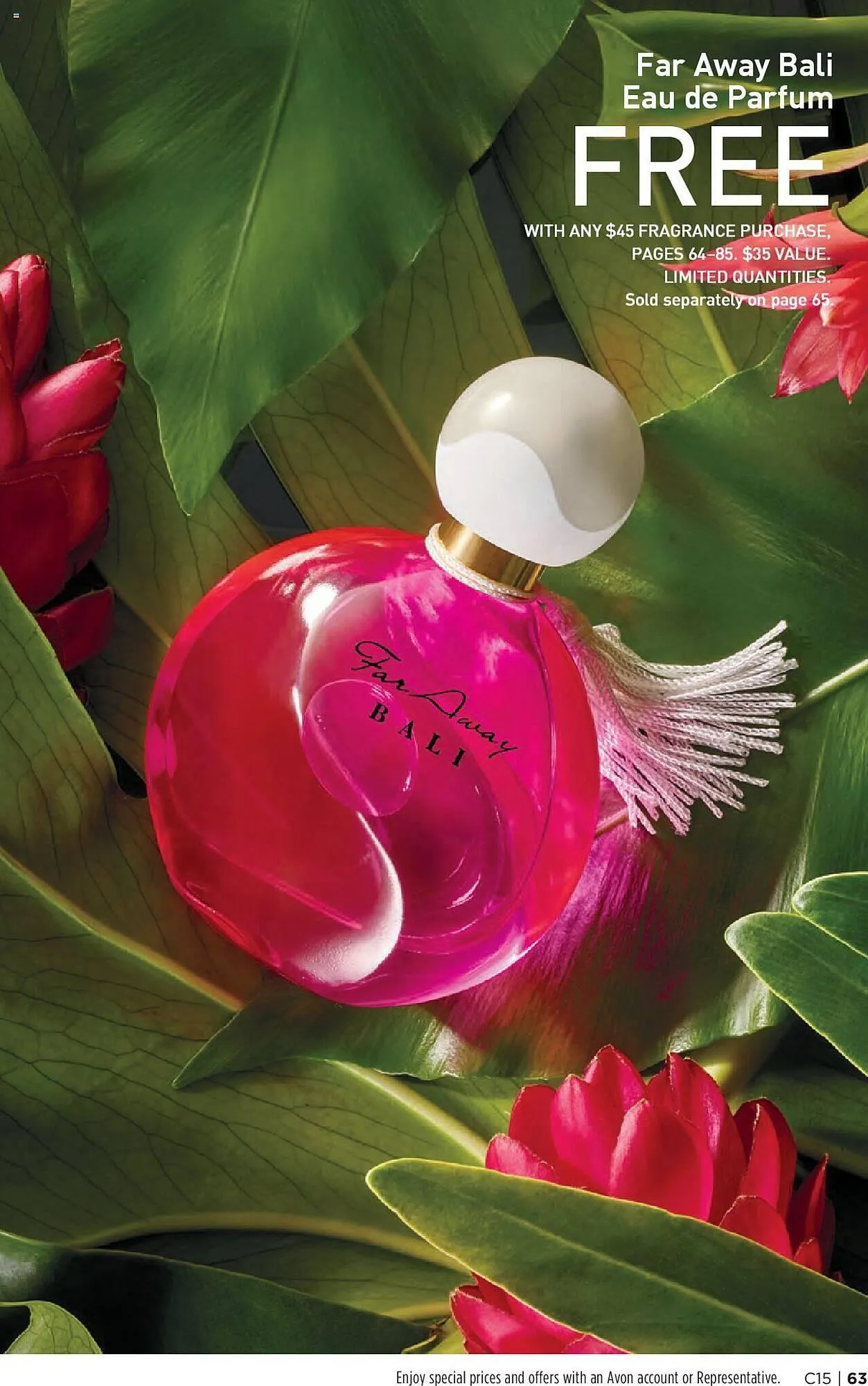 AVON flyer from July 18 to July 31 2024 - flyer page 61